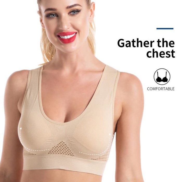 🔥LAST DAY PROMOTION - 50% OFF🔥【Buy 3 GET 1 Free】Breathable Cool Liftup Air Bra