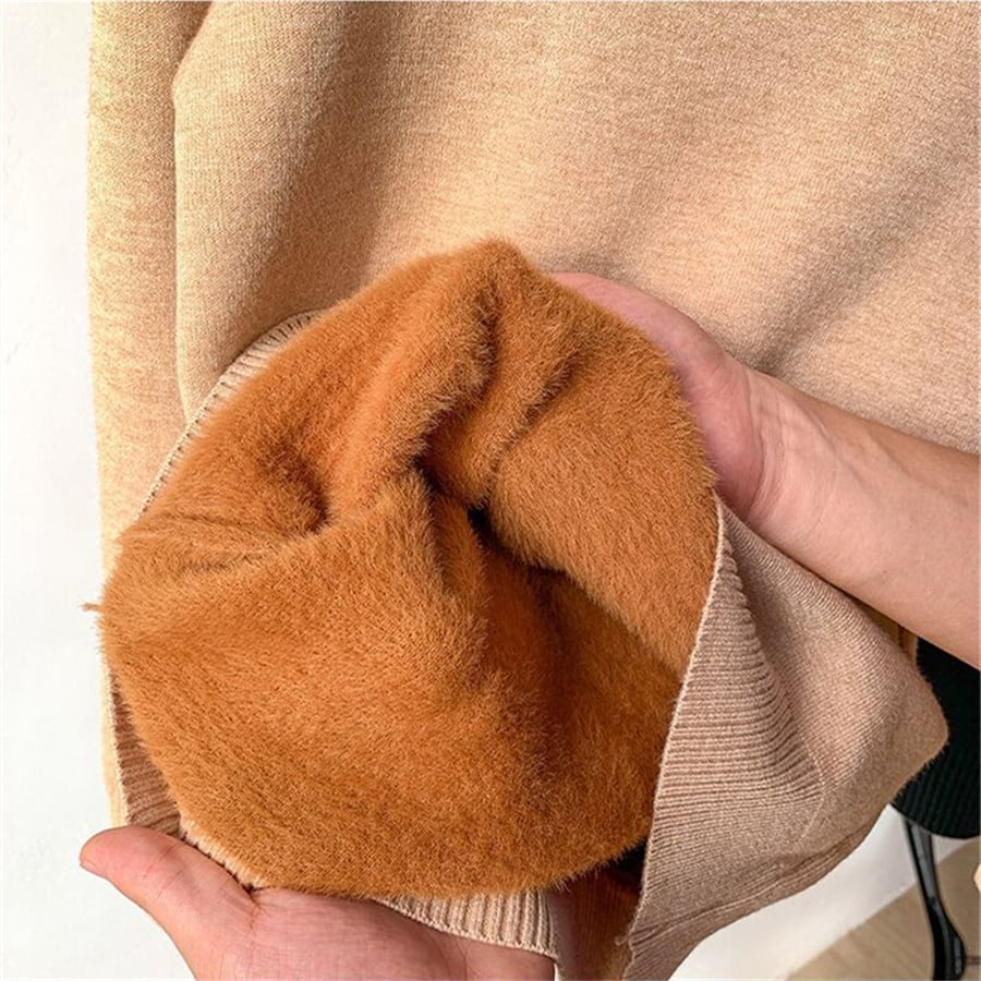 🎅Buy 2 10% OFF🎁 Winter Fleece Thick Knitted Bottoming Shirt