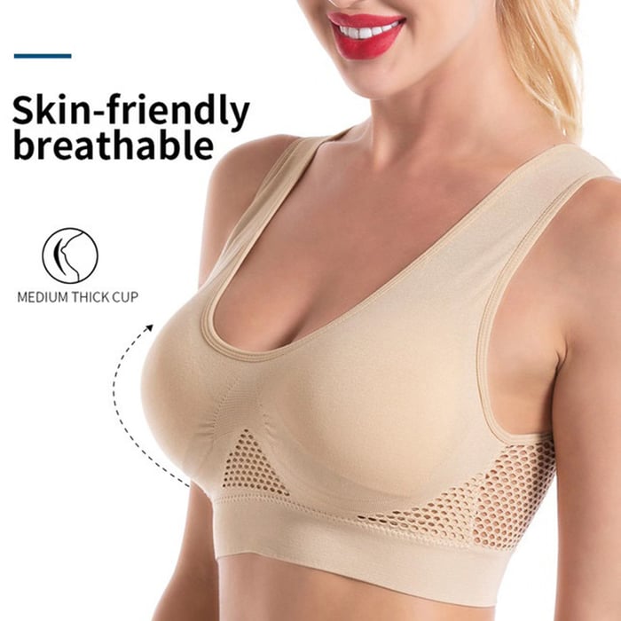 🔥LAST DAY PROMOTION - 50% OFF🔥【Buy 3 GET 1 Free】Breathable Cool Liftup Air Bra