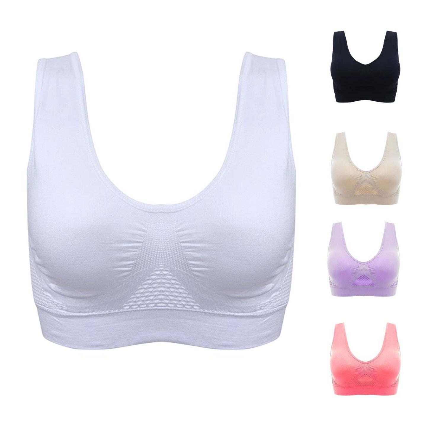 🔥LAST DAY PROMOTION - 50% OFF🔥【Buy 3 GET 1 Free】Breathable Cool Liftup Air Bra